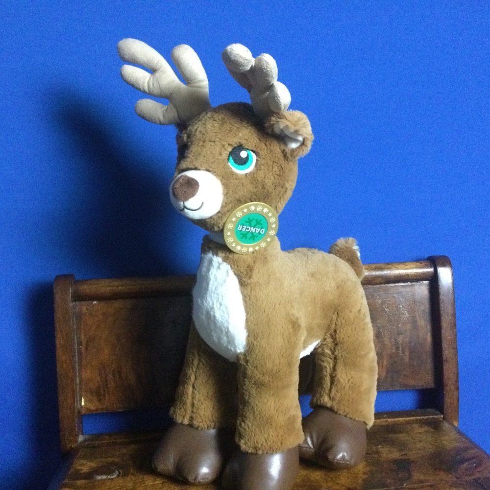 Build A bear 2016 Dancer Reindeer Plush 16"